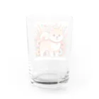 uyuyoshieの可愛い柴犬 Water Glass :back