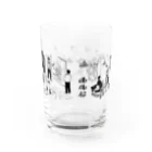 くーたん🌏śūnyatāの佛佛部職人尽絵 Water Glass :back