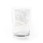 Yamapの仮面のバイク乗り Water Glass :back