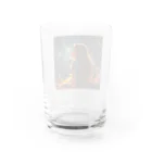 m-storeのロマンティックな少女 Water Glass :back