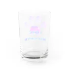 NIKUKYU LOVERのLOVE NIKUKYU -肉球好きさん専用 ブルーピンクバルーン - Water Glass :back