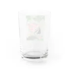 cammy_のLIVING IN HARMONY WITH NATURE Water Glass :back