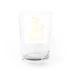 わなかりゅうの金龍ちゃん　上機嫌 Water Glass :back