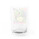 YUTO1126の可愛くて愛らしい亀 Water Glass :back