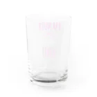 Design_Lab_Lycorisのi'm nuts about you(私はあなたに夢中です) Water Glass :back