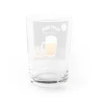 KSK SHOPのBEER-ビール Water Glass :back