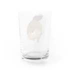 もちもちビーバーの枝はこビーバー Water Glass :back