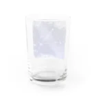 KafyRiruの雲の切れ間から覗く星 Water Glass :back