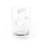 etwoshopの和美さん写真を撮る Water Glass :back