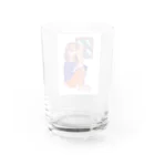 kashika art&designの物憂げにたゆたう Water Glass :back