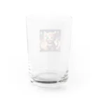 オタカラ館の笑顔の子猫グッズ Water Glass :back