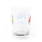 Cute's Making 需要と供給のトリプルキュー Water Glass :back