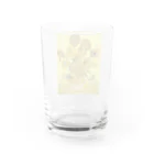 名画館のゴッホ「ひまわり①」　ヴィンセント・ファン・ゴッホの絵画【名画】 Water Glass :back