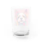 YOO1978の(*≧з≦)イヌのグッズ Water Glass :back