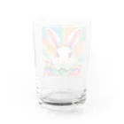 YOO1978の(*≧3≦)ウサギのグッズ Water Glass :back