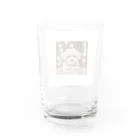 MESAMESAの可愛い子犬 Water Glass :back