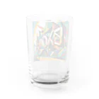 のんびりアート工房のストリートアート Water Glass :back