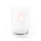 にくきゅう本舗のキョウリュウくん赤 Water Glass :back