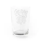 makio7806の胃腸が弱いちゃん Water Glass :back