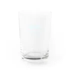 まるたるんのドット絵 水色ハート Water Glass :back