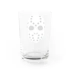 kimchinのホラーなホッケーマスク Water Glass :back