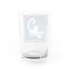 ttm100のスコルッピ・ON・すこーぴにゃん Water Glass :back