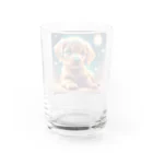 那須野グッズのかわいい仔犬グッズ Water Glass :back