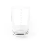 nahoのタニラーです。 Water Glass :back