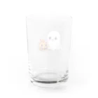 Vasetti_pressの可愛いおばけとカボチャ Water Glass :back