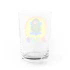 アニマル四字熟語の疫病退散！アマビエデザイン！妖怪シリーズ Water Glass :back