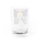 宇宙開発デザイン科の宇宙ムーン教の教え Water Glass :back