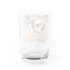 いぬさん、ねこさん、よろこんで！のuchino シリーズ　（おいぬさま） Water Glass :back