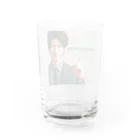 0416artのイケメンサラリーマン Water Glass :back