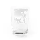 宇宙開発デザイン科の犬の散歩が日課です Water Glass :back