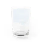 zenkokudocomademoの幸運ダブルレインボー Water Glass :back