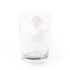 カズの天使の囁き Water Glass :back