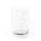 バレエメイトの【黒文字】BM23/24 Water Glass :back