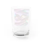 Kumamanのオーロラシルク Water Glass :back