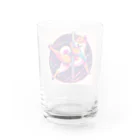 TokyoKimchiのポールダンス踊る柴犬ウニ Water Glass :back