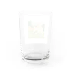 やのや食堂の犬　ゴールデンレトリバー Water Glass :back