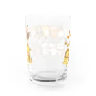 だちょう2020のハッピーダンス Water Glass :back