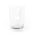 いろんなうさぎのほっこりティータイムうさぎ Water Glass :back