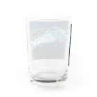 water art shop IGARASHIYAのセルリアンブルーの果てに Water Glass :back