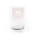 みゆ左衛門のサンタさんのお手伝い Water Glass :back