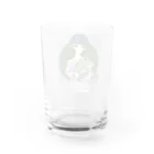 chicodeza by suzuriのカエル好きな女の子 Water Glass :back