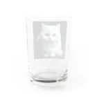 calcium369のマンチカン Water Glass :back