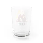 mincruの偉人シリーズ_北条政子 Water Glass :back