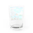 G コロニアルののどかなドライブ Water Glass :back