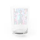 Hayate Kawakami オリジナルの般若女子高生 Water Glass :back