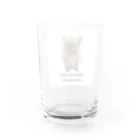 ポメマルシェのポメラニアンしし丸コレクション Water Glass :back